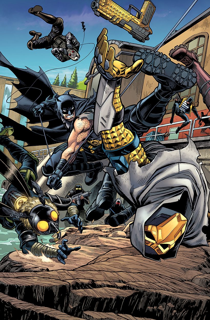 Page from Batman/Fortnite