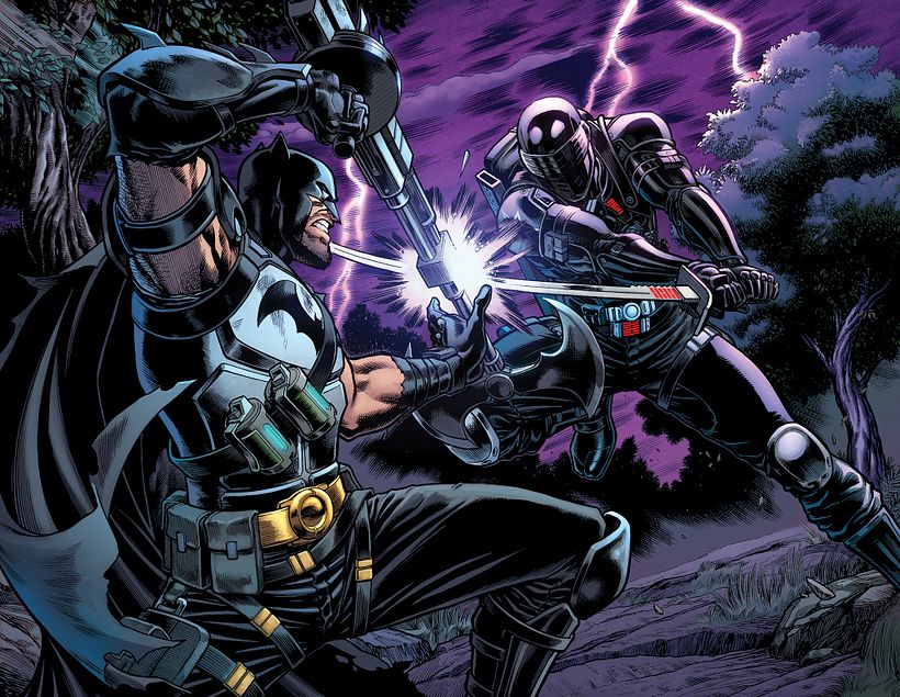 Page from Batman/Fortnite