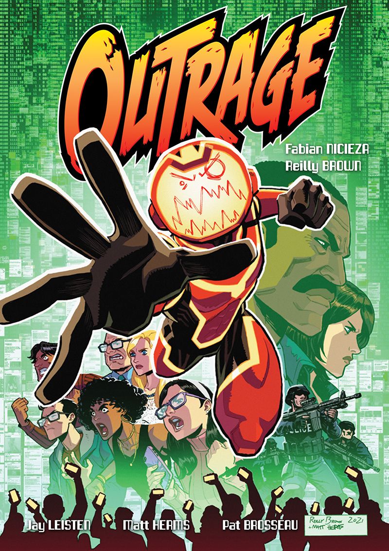 Cover for the Outrage graphic novel