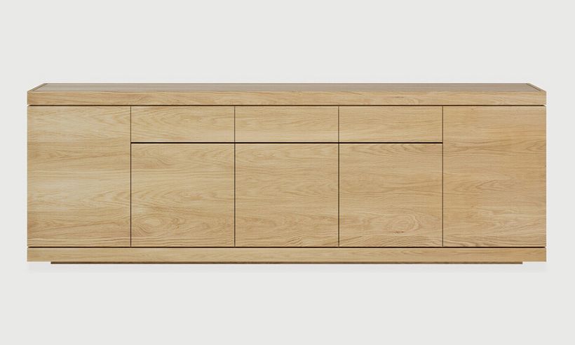 Capa 1. Comedor. Idea aparador roble