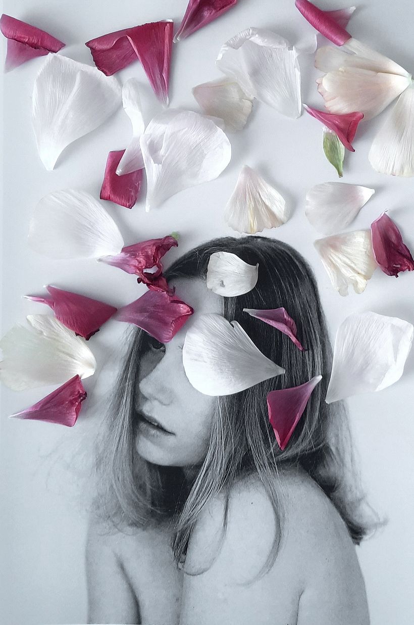Portrait 1: with fresh flowers
