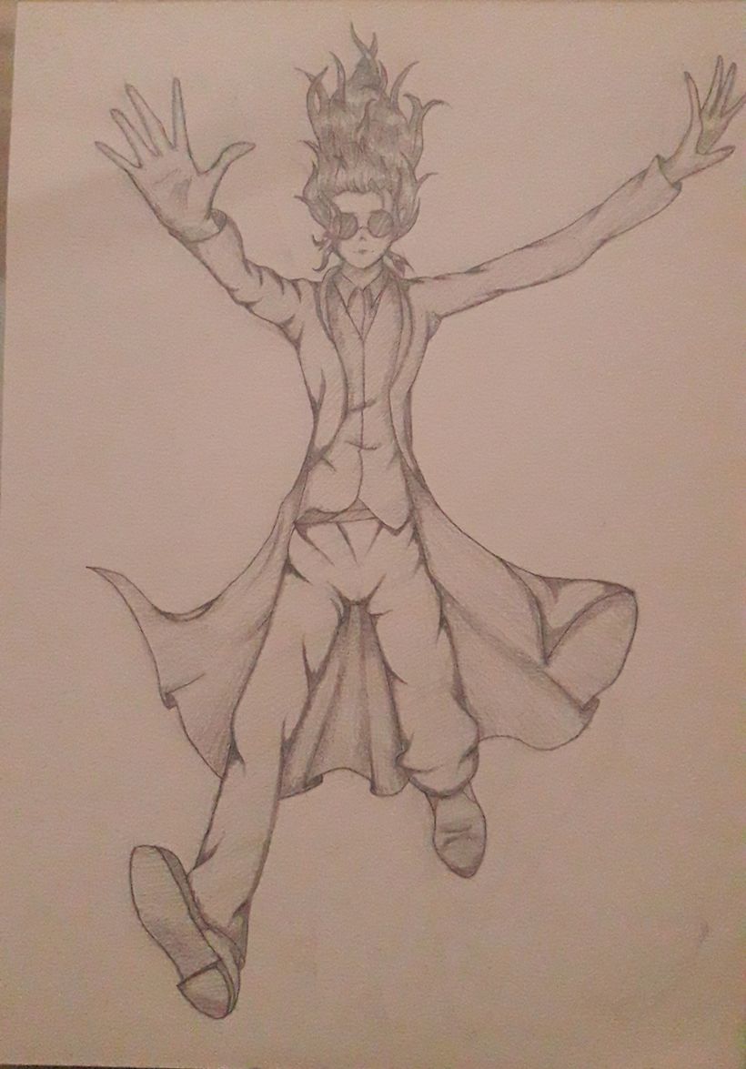 Meu projeto do curso: Desenhos da imaginação com grafite e carvão 2