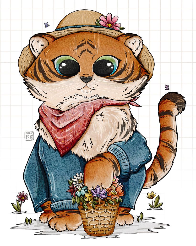 Florist Tiger 1