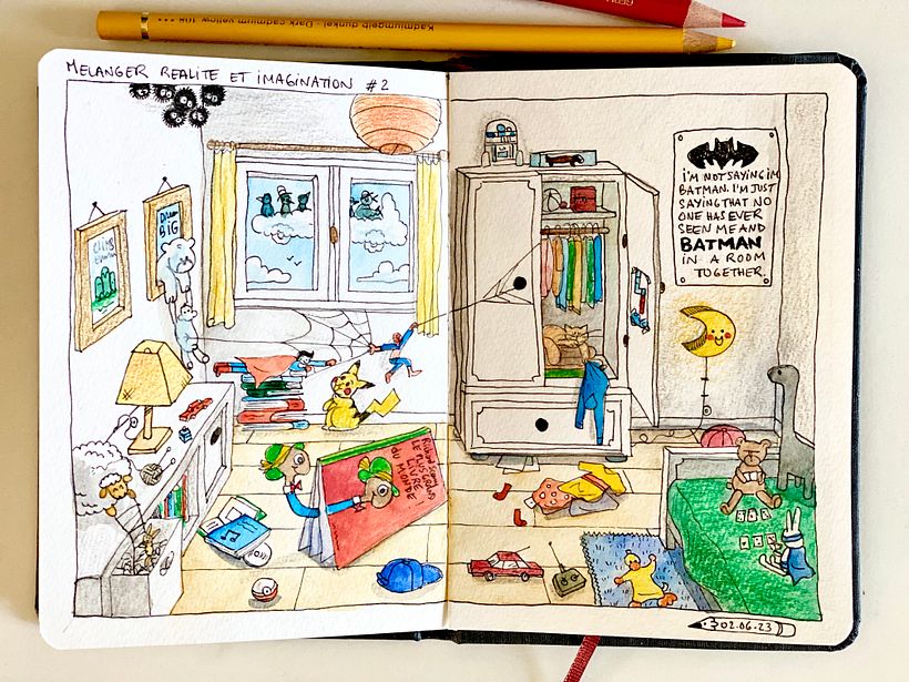 Mise en couleur rapide... / Quick coloring...