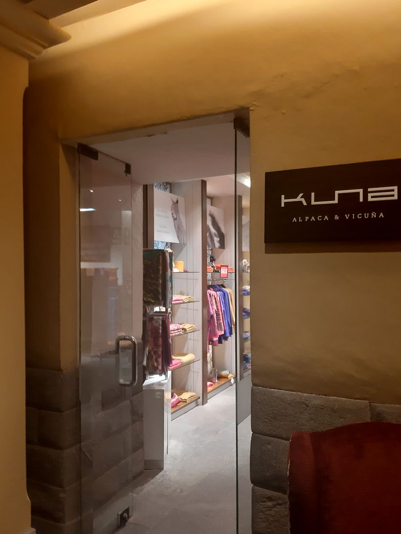 Tienda del cliente en Cusco.