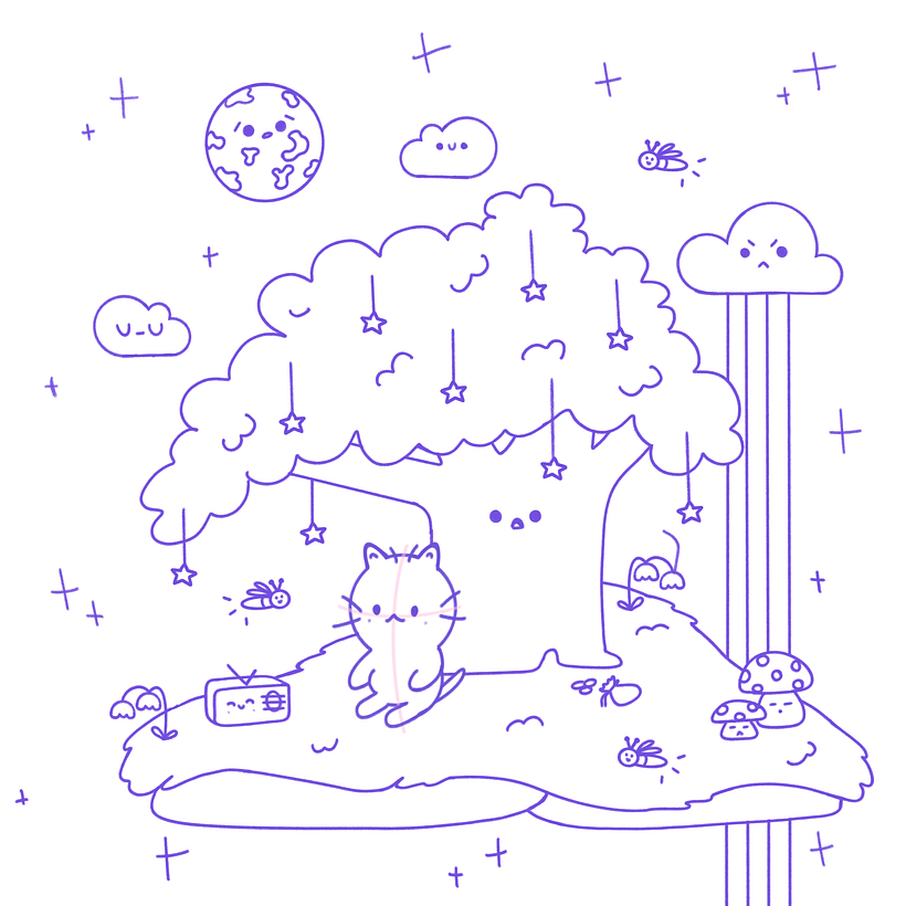 My project for course: Designing Kawaii Worlds: Spread Joy Through Illustration 3