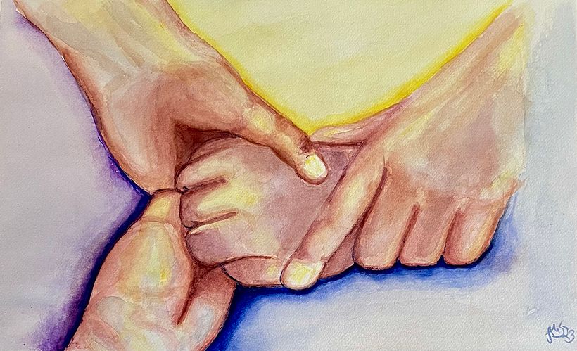 My project for course: Illustration of Hands with Expressive Watercolors 1