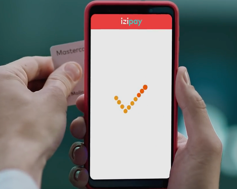 Imagen de animación del prototipo del app en pruebas de usabilidad.