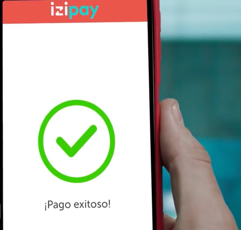 Imagen de prototipo del app en pruebas de usabilidad.