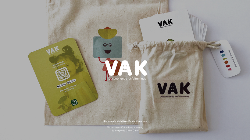VAK, Descubriendo las vitaminas - Traditionelle Illustration