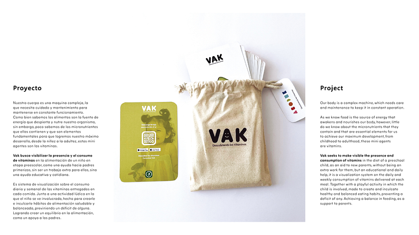 VAK, Descubriendo las vitaminas - Traditionelle Illustration
