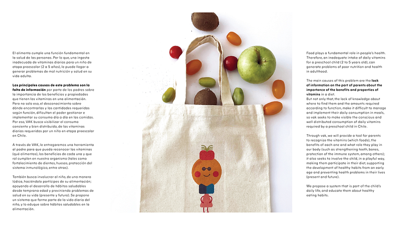 VAK, Descubriendo las vitaminas - Traditionelle Illustration