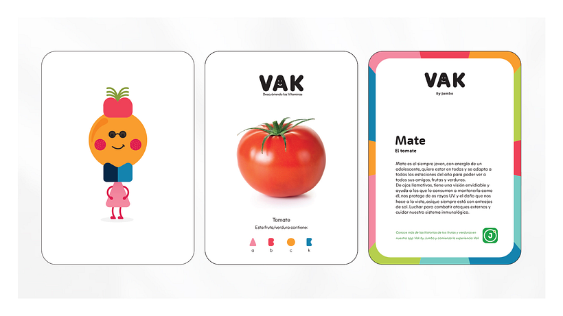 VAK, Descubriendo las vitaminas - Traditionelle Illustration