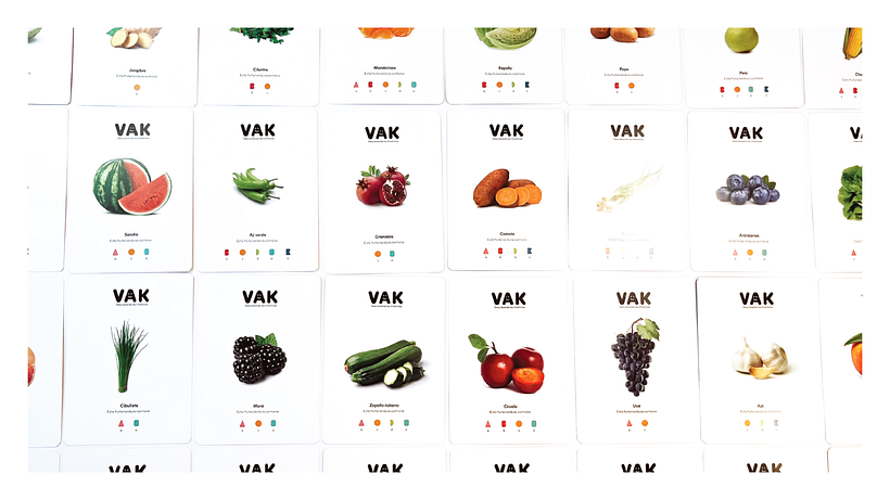 VAK, Descubriendo las vitaminas - Traditionelle Illustration
