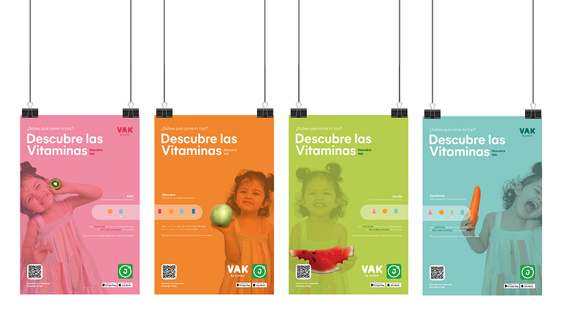 VAK, Descubriendo las vitaminas - Traditionelle Illustration