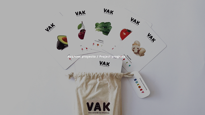 VAK, Descubriendo las vitaminas - Traditionelle Illustration