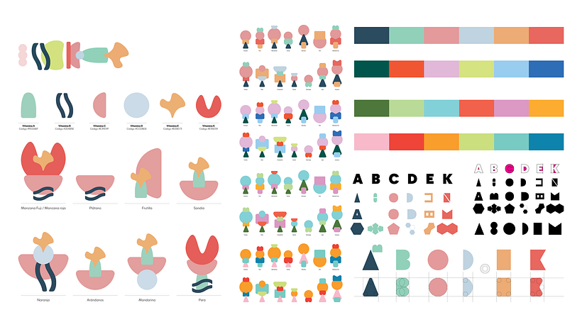 VAK, Descubriendo las vitaminas - Traditionelle Illustration