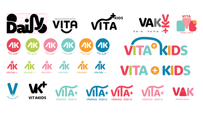 VAK, Descubriendo las vitaminas - Traditionelle Illustration