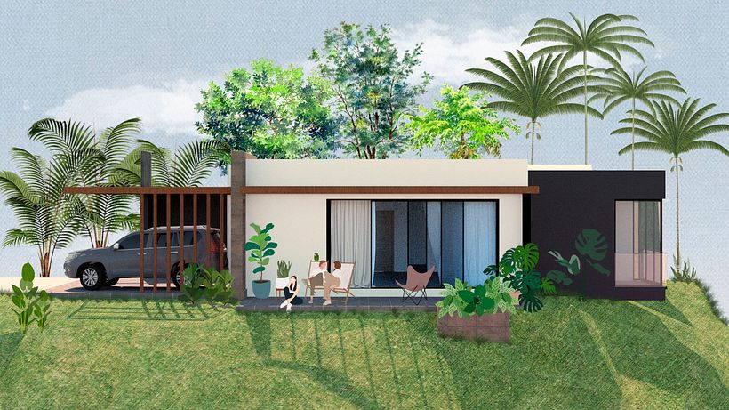 Mi proyecto del curso: Representación gráfica de proyectos arquitectónicos 2