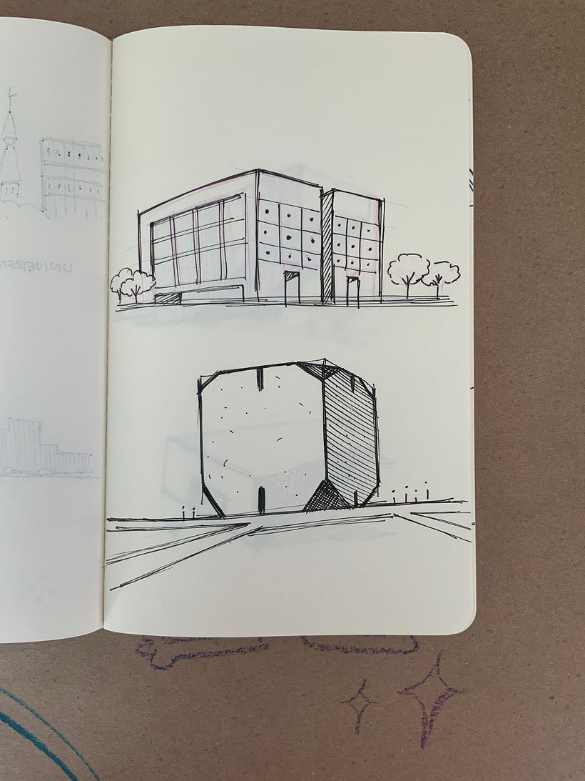 My project for course: Architectural Sketching: Thinking with Pen and Paper 5