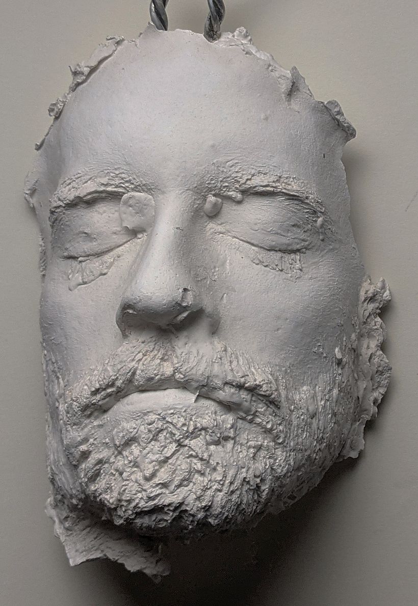 The "Life Cast" I used for the lecture demonstration - of me