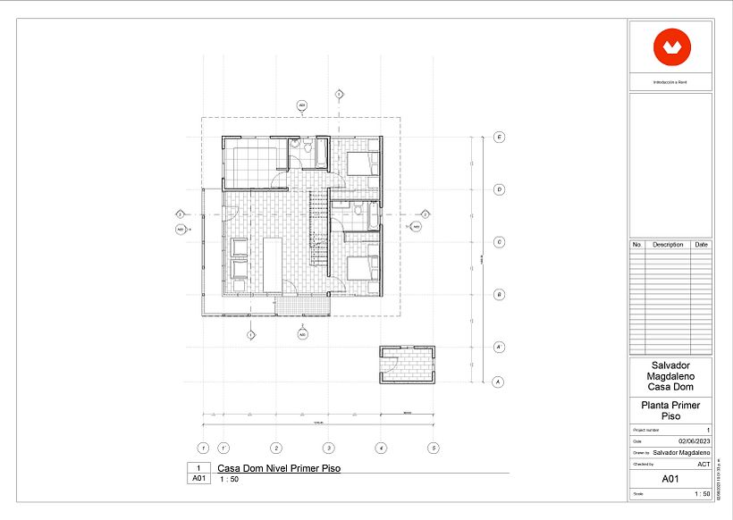 Planta Baja del Proyecto Dom