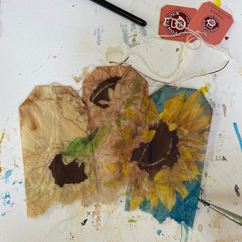 The blue sky adds focus to the flower.