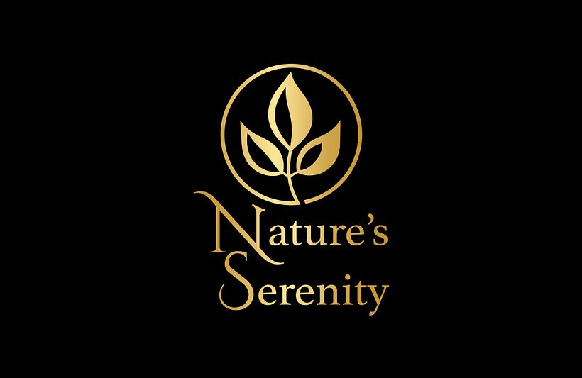 Logo in gold foil