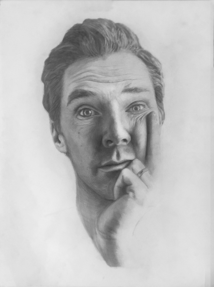My project in Realistic Pencil Portraiture: Capture Stories and Emotions course 4