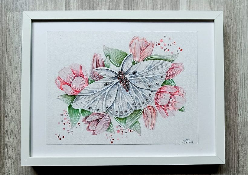 My project for course: Naturalist Illustrations with Watercolors: Drawing and Composition 2