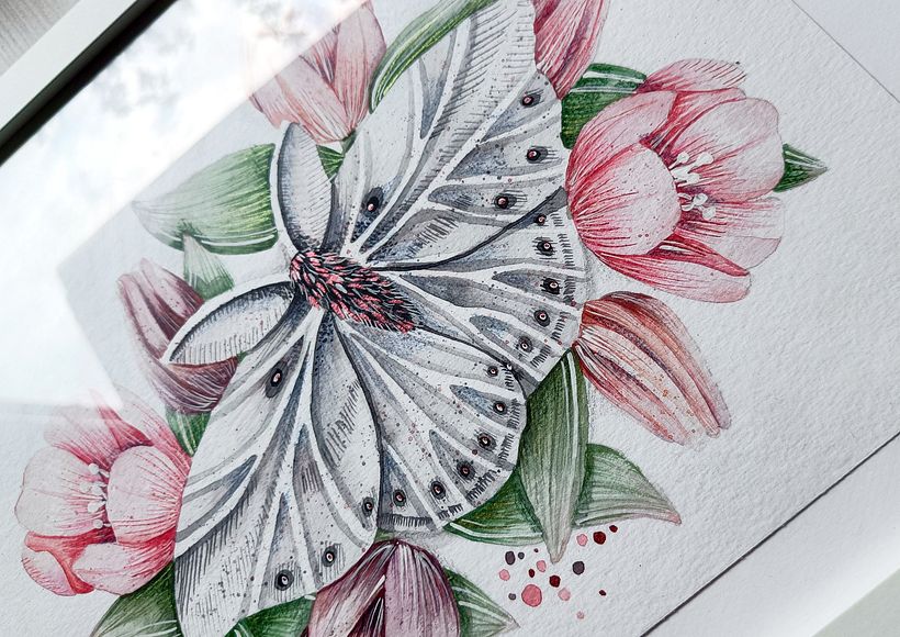 My project for course: Naturalist Illustrations with Watercolors: Drawing and Composition 3