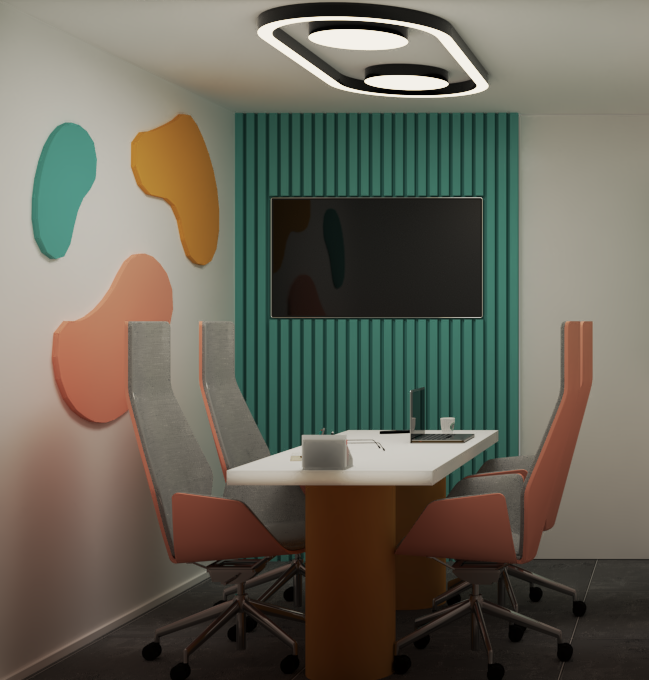 Sala privada de reuniões 