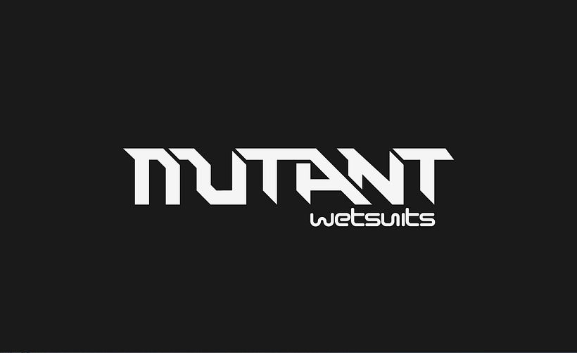 Mutant Wetsuits diseño de logotipo 1