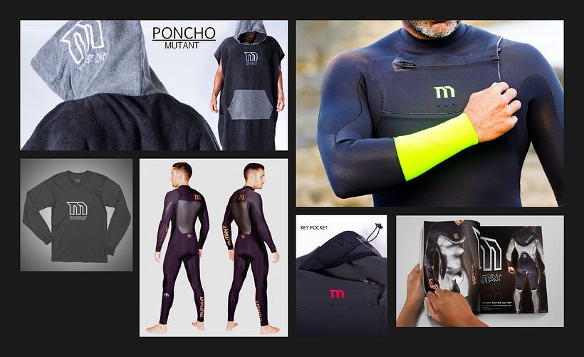 Mutant Wetsuits diseño de logotipo 10
