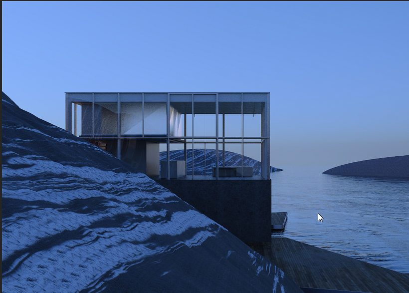 Meu projeto do curso: Representação de espaços arquitetônicos com o 3D Studio Max 3