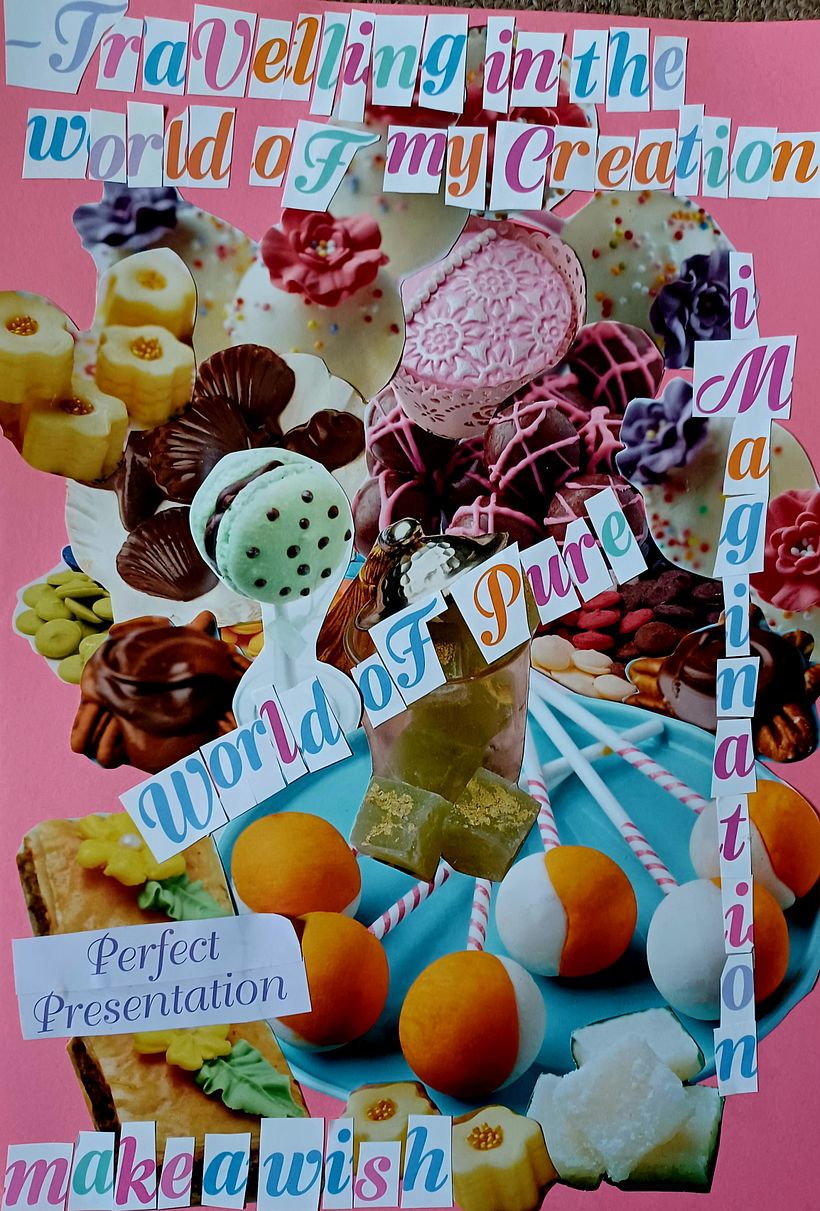 Words and pictures inviting one to a World of Imagination (based on the 1971 Willy Wonka and the Chocolate Factory film)