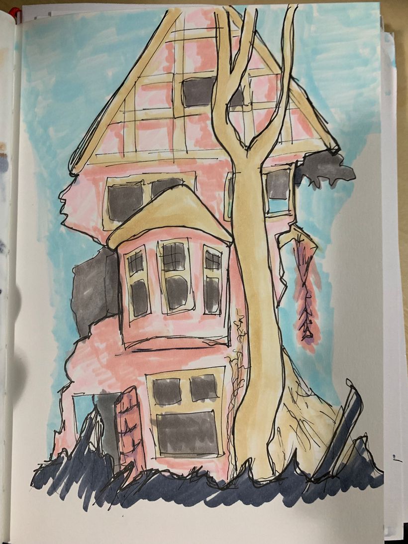 My project for course: Expressive Architectural Sketching with Colored Markers 1