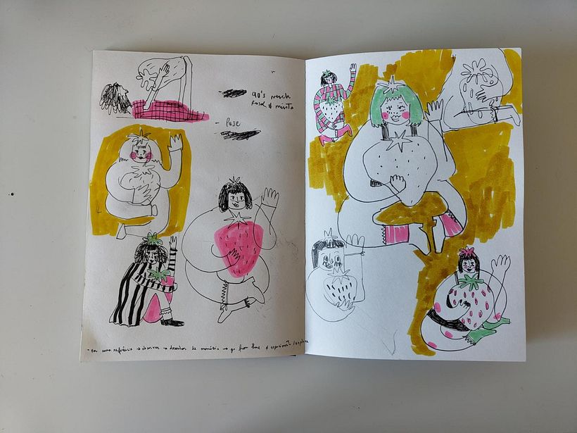 look ata reference and draw what I remember