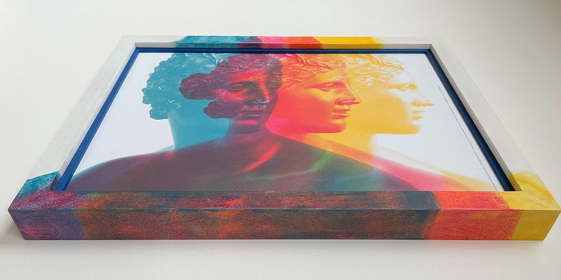 Continuous colour frame for The Venus Paradox artwork 3