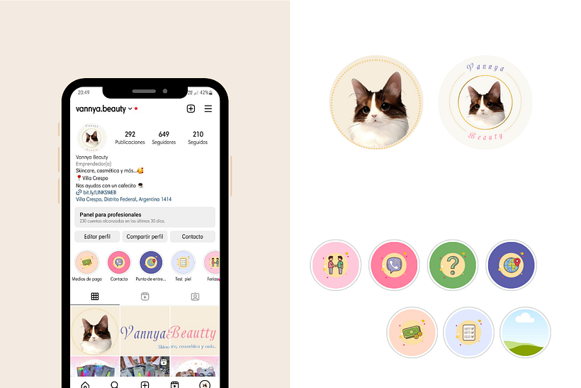 Mi proyecto del curso: Diseño de feed de Instagram con Canva - Graphic design