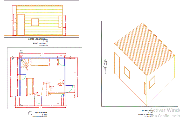 Mi proyecto del curso: Introducción al dibujo arquitectónico en AutoCAD 4