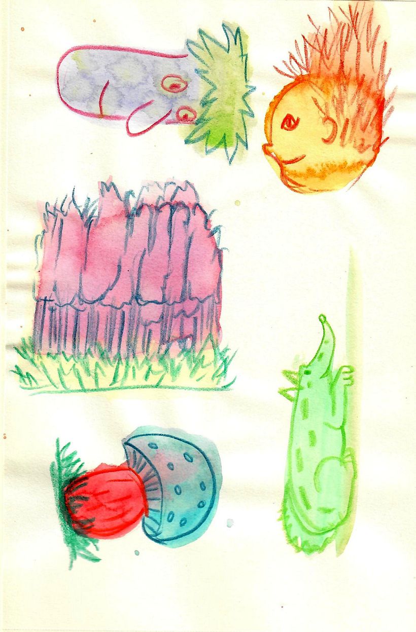 This time, I was playing with paints :)