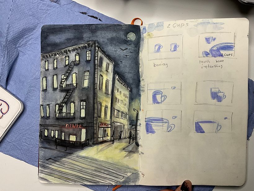 My project for course: Artistic Watercolor Sketching: Dare to Express Your Ideas 5