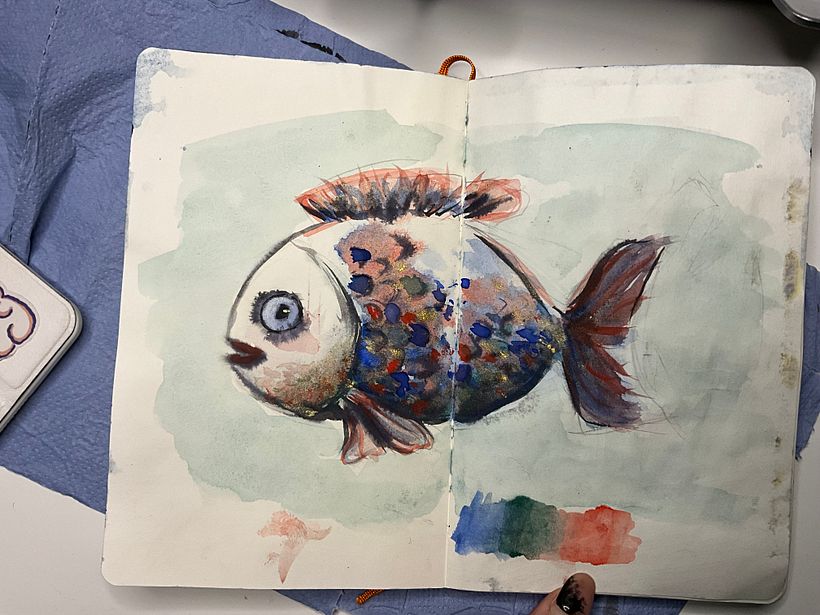 My project for course: Artistic Watercolor Sketching: Dare to Express Your Ideas 6