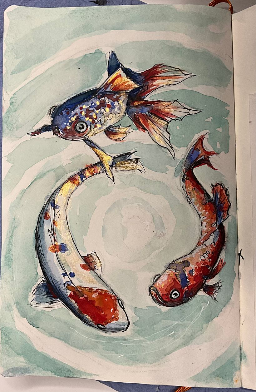 My project for course: Artistic Watercolor Sketching: Dare to Express Your Ideas 7