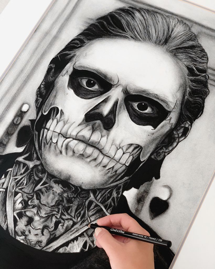Evan Peters - American Horror Story (Tate Langdon) www.lysakarell.com