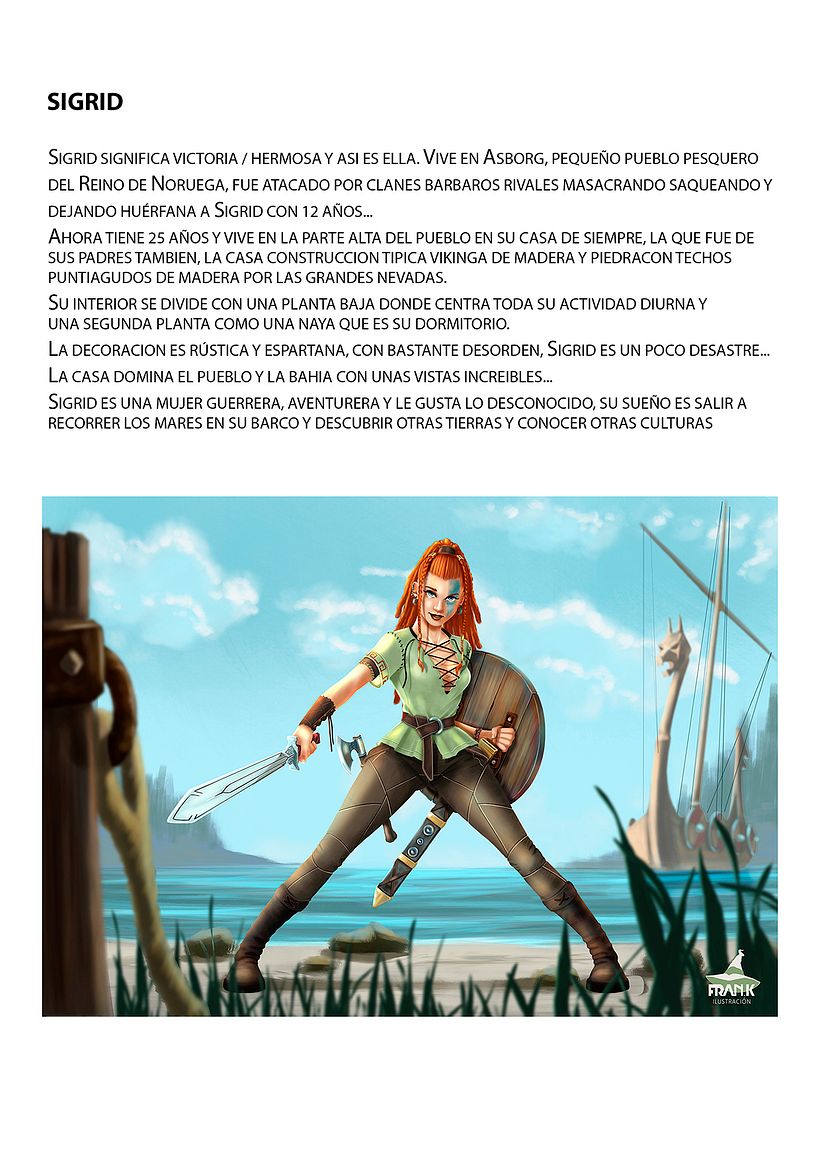 La Casa de Sigrid, Mi proyecto del curso: Desarrollo visual desde cero: ilustra escenarios imaginarios - Dibujo
