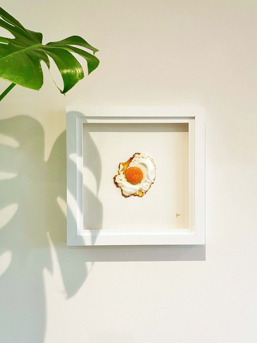 Realistic breakfast embroidery  8