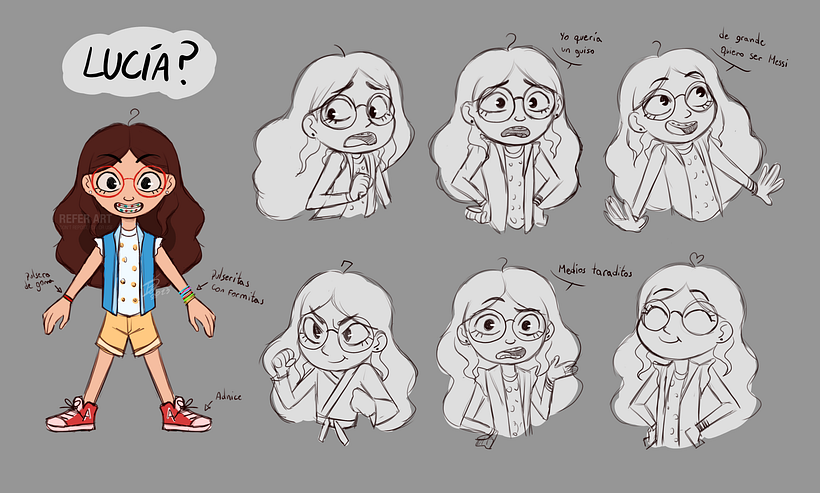 Concept Art - Oye, Primos in my version 1