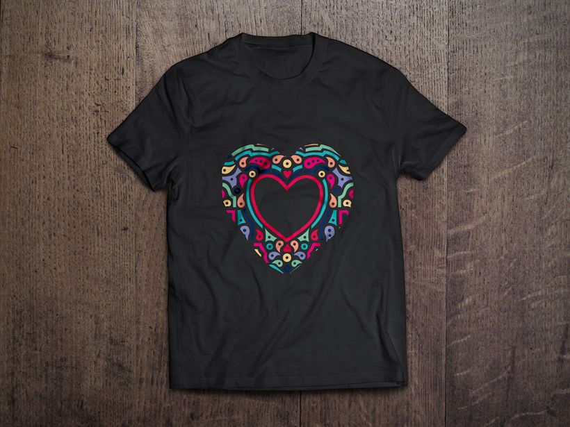 My project for course: Geometric Pattern Design - Illustration traditionnelle